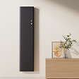 EMKE - Radiateur Intelligent EMKE à Courbe Aluminium 1000W - Dimensions 1600x362mm - Contrôle WiFi, Alexa, Google Home - Gris Anthracite - vignette