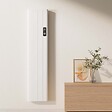 EMKE - Radiateur Intelligent EMKE à Courbe Aluminium 1000W - Dimensions 1600x362mm - Contrôle WiFi, Alexa, Google Home - Blanc - vignette