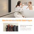 EMKE - EMKE Radiateur eau chaude en acier Tube Rond Radiateur Mural Anthracite 160x24cm 775W Double Couche - vignette