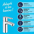 GROHE - Mitigeur lavabo Grohe Wave Cosmopolitan taille S - vignette