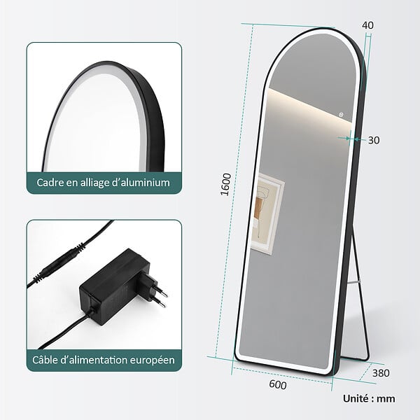 EMKE - Pare-Baignoire EMKE en Verre Sécurit 6 mm - Paroi de Douche Nano Anti-Tache 70 x 140 cm, Installation Facile - large