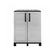 ARTPLAST - Abri Poubelles de Tri Sélectif 3 Sacs Recyclage Gestion des Déchets – Intérieur Extérieur 68 x 37 x 90 cm Art Plast - vignette