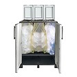 ARTPLAST - Abri Poubelles de Tri Sélectif 3 Sacs Recyclage Gestion des Déchets – Intérieur Extérieur 68 x 37 x 90 cm Art Plast - vignette