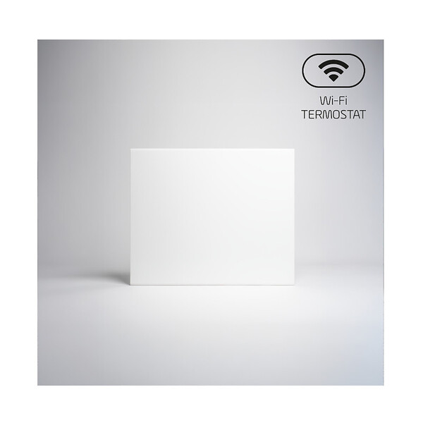 ADAX - Radiateur électrique compact ADAX connecté Wi-FI - Blanc - 750 W - NEO COMPACT 07 KWT - large
