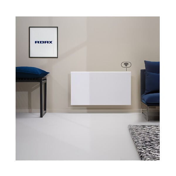 ADAX - Radiateur électrique compact ADAX connecté Wi-FI - Blanc - 1500 W - NEO COMPACT 15 KWT - large