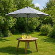 CONCEPT USINE - Parasol  gris  rectangle 2,95 x 2,95 m SPEZIA - vignette