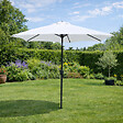 CONCEPT USINE - Parasol  ecru  rond 2,5 x 2,5 m COME - vignette