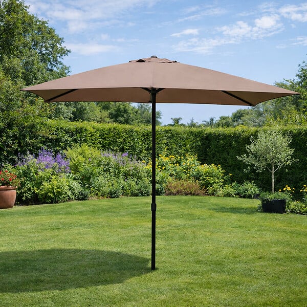 CONCEPT USINE - Parasol marron rectangle 293 x 193 m SPEZIA $ - large