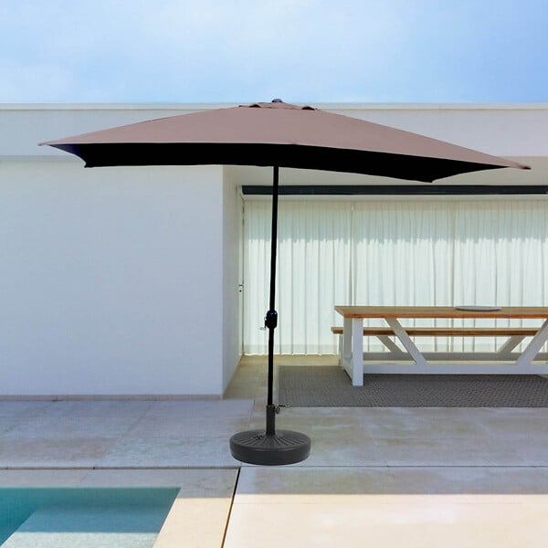 CONCEPT USINE - Parasol marron rectangle 293 x 193 m SPEZIA $ - large