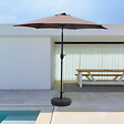 CONCEPT USINE - Parasol marron rond 25 x 25 m COME $ - vignette