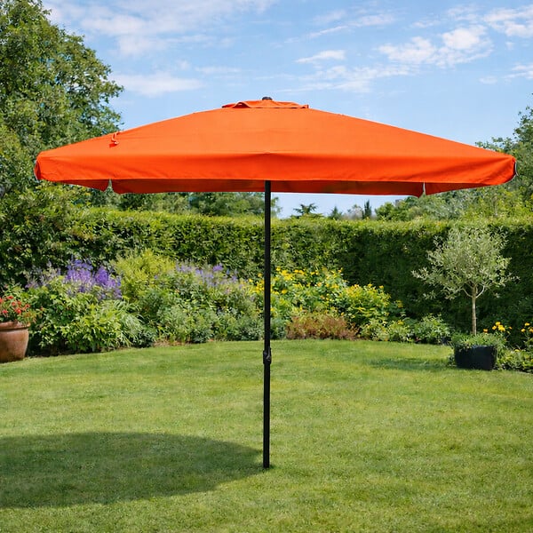 CONCEPT USINE - Parasol  terracotta  carré 295 x 295 m PALERME - large