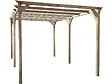 HABITAT ET JARDIN - Souccah en bois 3 x 5 m avec tissu - Casher lemaehadrin - Skhah Non inclus - vignette