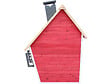 HABITAT ET JARDIN - Maisonnette "Lilou" - 119.5 x 156 x 102 cm - Rouge/Gris - vignette