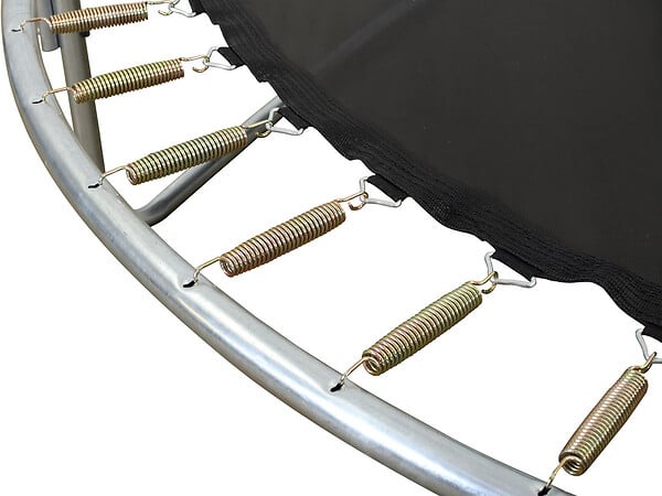 HABITAT ET JARDIN - Trampoline "Yoopi" - Ø 3.05 m - Avec filet + échelle + couverture + kit d'ancrage - large