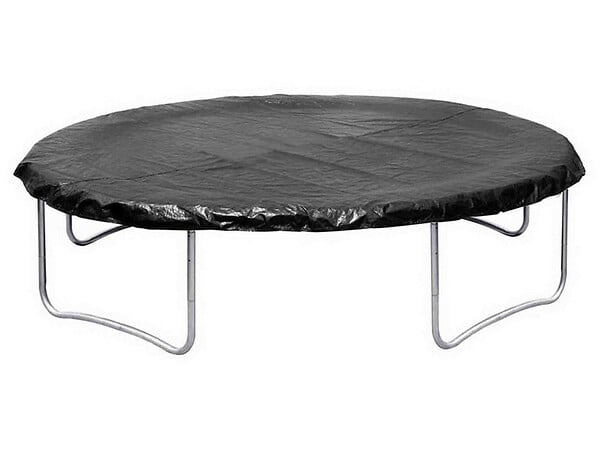 HABITAT ET JARDIN - Trampoline Yoopi 2 LUXE - Ø 3.65 m - Avec filet + échelle + couverture + kit d'ancrage - large