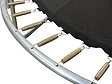 HABITAT ET JARDIN - Trampoline Yoopi 2 LUXE - Ø 3.65 m - Avec filet + échelle + couverture + kit d'ancrage - vignette