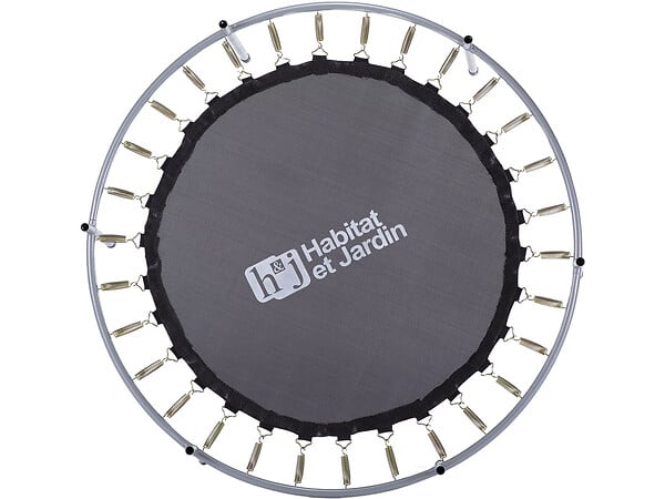 HABITAT ET JARDIN - Mini trampoline "Mini Yoopi" - 1.40 m - Vert - large