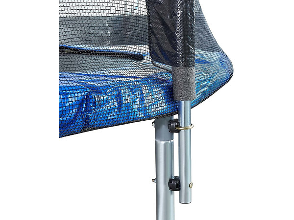 HABITAT ET JARDIN - Trampoline "Joycy" - Ø 4,27 m - Avec Filet + échelle + couverture + kit d'ancrage - large