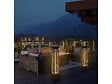 HABITAT ET JARDIN - Chauffage électrique radiant en fibre de carbone "Volcano" - 2000W - Noir - vignette