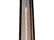 HABITAT ET JARDIN - Chauffage électrique radiant en fibre de carbone "Volcano" - 2000W - Noir - vignette