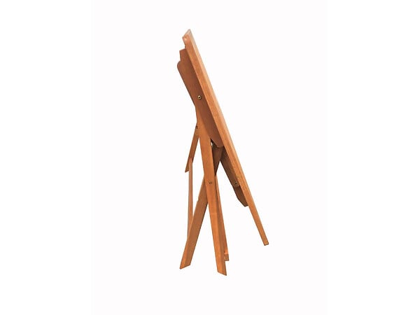 HABITAT ET JARDIN - Table pliante bois exotique "Hong Kong" - Maple - 135 x 80 cm - Marron clair - large