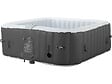 HABITAT ET JARDIN - Spa gonflable "RIVIERA" en PVC - 6 places - Gris/blanc - vignette