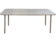 HABITAT ET JARDIN - Table jardin en métal "Bilbao" - 180 x 90 x 71 cm - Taupe - vignette