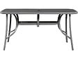 HABITAT ET JARDIN - Table et chaises de jardin en textilène "cordoba + Porto" 6 personnes gris clair - vignette