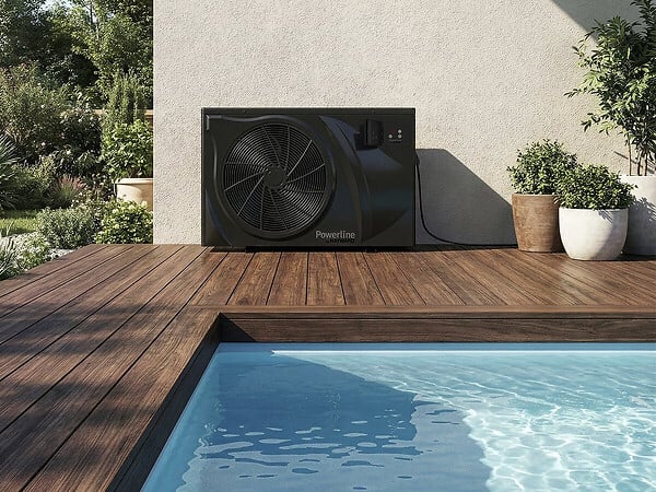 HAYWARD - Pompe à chaleur pour piscine 6 kw/h inverter "PowerLine by Hayward" - Noir - large