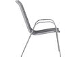 HABITAT ET JARDIN - Fauteuil jardin Textilène "Cordoba" - Phoenix - Gris foncé - Lot de 2 - vignette