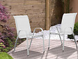 HABITAT ET JARDIN - Fauteuil jardin Textilène "Cordoba" - Phoenix - Gris clair - Lot de 2 - vignette