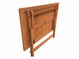HABITAT ET JARDIN - Table et chaises de jardin en bois exotique  "Séoul" - 1 Table + 6 chaises - Maple - Beige - vignette