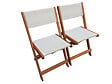 HABITAT ET JARDIN - Table et chaises de jardin en bois exotique  "Séoul" - 1 Table + 6 chaises - Maple - Beige - vignette