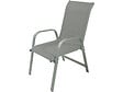 HABITAT ET JARDIN - Table et chaises de jardin en textilène "cordoba + Porto" 8 personnes gris clair - vignette