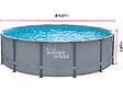 HABITAT ET JARDIN - Piscine tubulaire  FLIPO 1 - Ø 4.27 x 1.07 m - vignette