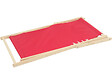 HABITAT ET JARDIN - Lot de 2 transat en bois "Chilienne" - 107 x 56.5 x 81 cm - Rouge - vignette