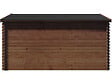 HABITAT ET JARDIN - Abri de jardin bois traité autoclave marron "Lormont" - 21,2 m² - 28 mm - vignette