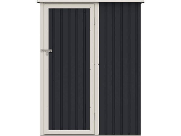 HABITAT ET JARDIN - Abris de Jardin métal "Vega II"- 1.35 m² -Gris - large