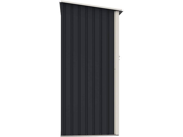 HABITAT ET JARDIN - Abris de Jardin métal "Vega II"- 1.35 m² -Gris - large