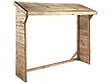 HABITAT ET JARDIN - Abri bûches - 1.05 m² - 2.10 x 0.50 x 1.8 m- 2 Stères - vignette