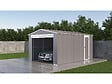 HABITAT ET JARDIN - Garage métal "Nevada" avec porte roulante - 15,61m² - vignette