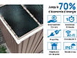 HABITAT ET JARDIN - Garage métal "Nevada" - 15,36m² avec panneaux solaires - vignette