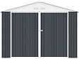 HABITAT ET JARDIN - Garage métal "Houston" 15,36 m² - Anthracite - vignette