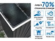 HABITAT ET JARDIN - Garage métal " Houston" - 15,36 m² Avec panneau solaire - Anthracite - vignette