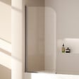 EMKE - Pare-Baignoire EMKE en Verre Sécurit 6 mm - Paroi de Douche Nano Anti-Tache 70 x 140 cm, Installation Facile - vignette