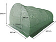 HABITAT ET JARDIN - Bâche pour serre tunnel de jardin "Lys" - 18 m² - 130g - Vert - vignette