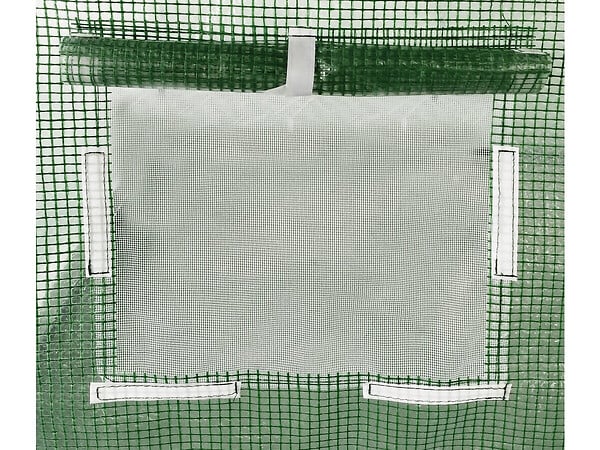 HABITAT ET JARDIN - Bâche pour serre tunnel de jardin "Lys" - 12 m² - 130g - Vert - large