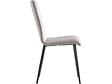 HABITAT ET JARDIN - Lot de 2 chaises en velours "Henley" - Gris clair - vignette