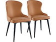 HABITAT ET JARDIN - Lot de 2 Chaises "Tina" - Marron - vignette
