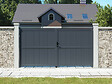 HABITAT ET JARDIN - Portail aluminium "Maurice" - 349.5 x 180.9 cm - Gris - vignette